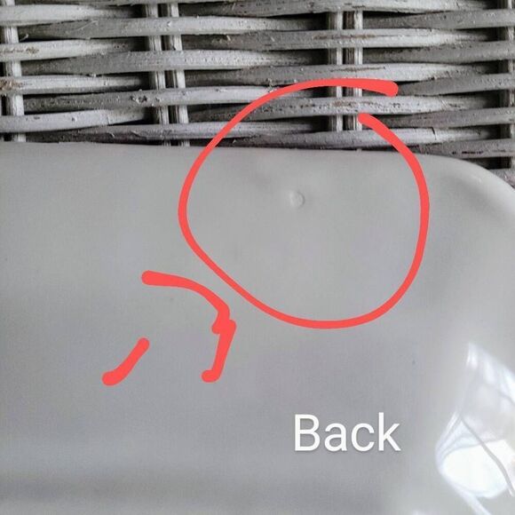 Due Torri Ceramic Plate with Flowers and Butterflies Crimped Edges Made in Italy - Picture 6 of 7